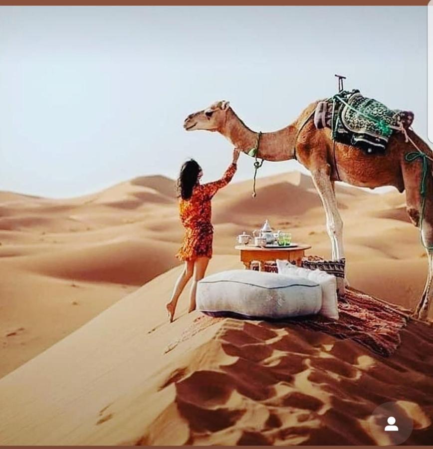 Отель Sahara Family Camp Мерзуга Экстерьер фото